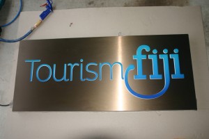 custom reception signage