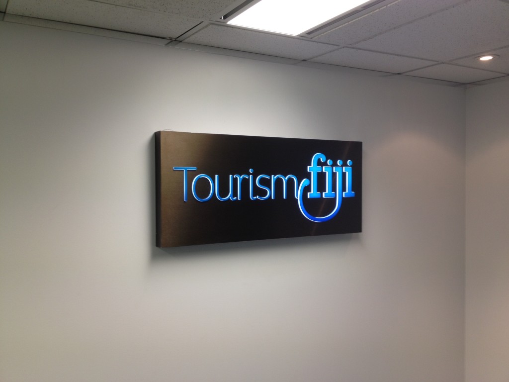Office Sign – Tourism Fiji | Signms
