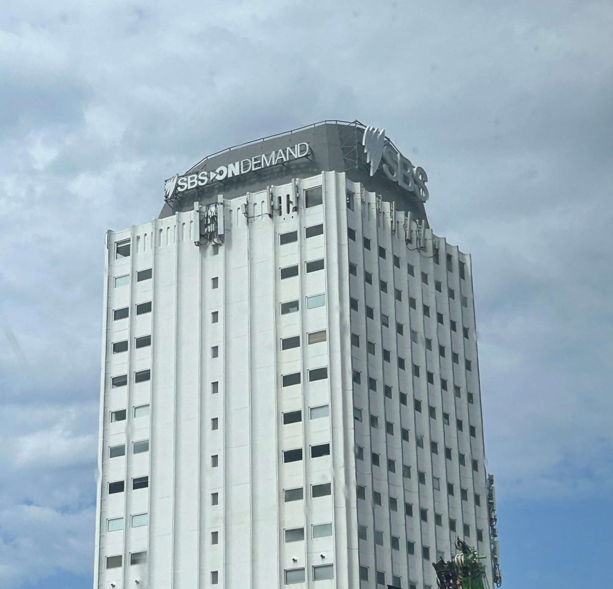 High level Corporate Sky Sign